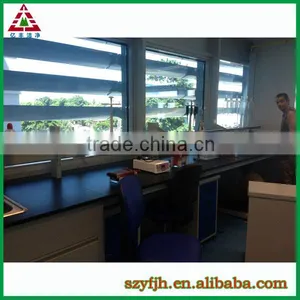 School Lab High Quality Steel Wall Bench With Sink & Faucet thumbnail-1