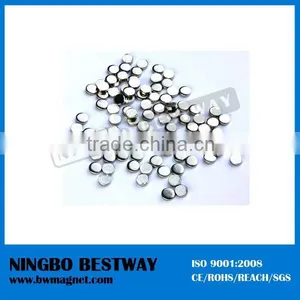 NdFeB Strong Disc Magnets D5.0 x 1.0mm N35 Nickel Coated thumbnail-1