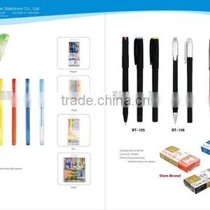 2012 New Promotional Plastic Rubber Gel Ink Pen thumbnail-1