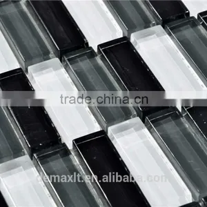 DBDMC Cheap Black Irregular Crystal Glass Mosaic for Swiming Pool thumbnail-2