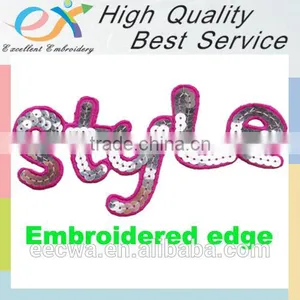 Professionally Custom Embroidery Sequins Crown thumbnail-2