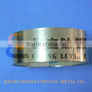 Baoji Astm B162 Ni200 Pure Nickel Foil Strip thumbnail-1