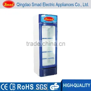 Transparent Glass Door Upright Supermarket Showcase Display Refrigerator thumbnail-3