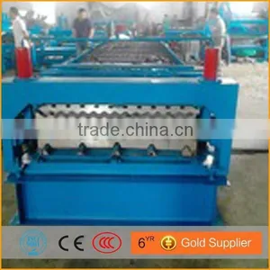 JCX Hot Sale Double Glazed IBR Roll Forming Machine thumbnail-3
