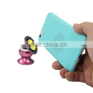 High Quality For Smart Phone High Quality 360 Degree Rotating Dual Magnetic Car Holder thumbnail-5