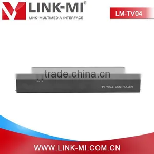LINK-MI LM-TV04 1080p 2x2 HDMI Video Wall Controller Controlled By Remote, Button and RS232 thumbnail-2