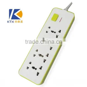 8 Sockets Color Universal Power Extension Board thumbnail-1
