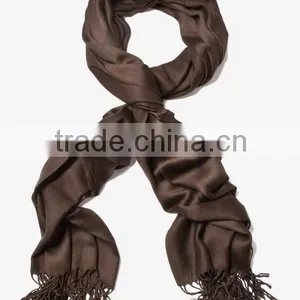 Chestnut Viscose Pashmina Scarf thumbnail-1