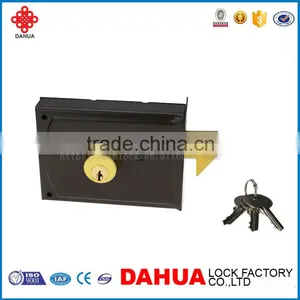 Factory Price Rim Double Cylinder Rim Lock for Door High Quality 720G Safety Lock thumbnail-1