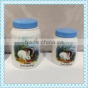 2016 New Products Easter Day Ceramic Cookie Jar thumbnail-1