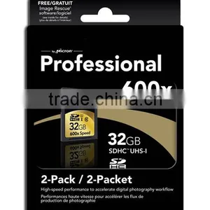 Original Professional 600X Speed SD Card 64GB Class10 UHS-3 SDXC Memory Card 32 128 256 GB Micro for IP CCTV Camera 4K Video thumbnail-2
