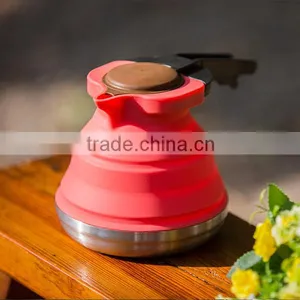 Outdoor Camping Space Saving Foldable Silicone Pot thumbnail-5
