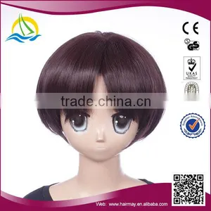 Good Quality High Temperature Fiber Teal Cosplay Wig thumbnail-1