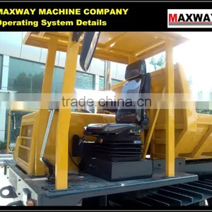 2015 Cheap ~ Customized Steel Track Hydraulic Self-unloading Palm Truck , CE / ISO / SGS , Model: CDT60 thumbnail-5