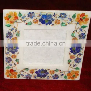 Marble Stone Inlaid Picture Frame thumbnail-1
