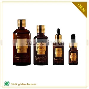 Clear Cheap Custom Metal Perfum Bottle Labels Printing thumbnail-6
