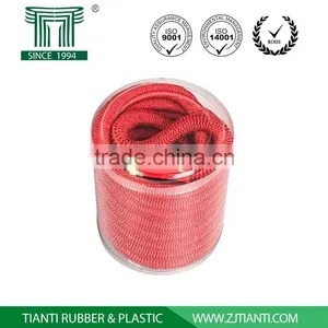 2016 New Webbing Double-Layer Retractable Collapsible Garden Hose With Metal Watering Nozzles thumbnail-2
