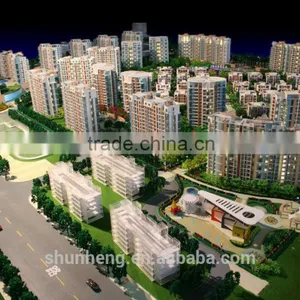 New Product Plastic Miniature Architectural Model thumbnail-3