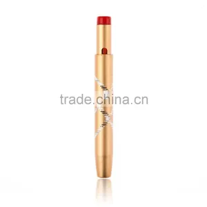 Retractable Lipbrush Mini Flexible Lip Brush Portable Alloy Outer Tube Cover Makeup Tool Travel Home Use thumbnail-5