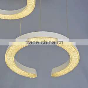 Crystal Sand Pendant Lamp Lampadari Modern Acrylic Light OXD9065-6C thumbnail-3