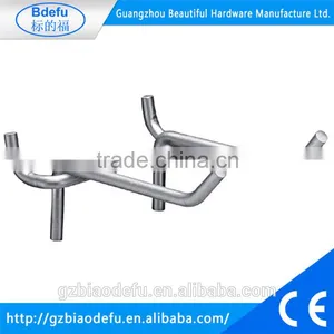 Supermarket Slot Plate Security Pegboard Clothes Hook Double Hook thumbnail-1