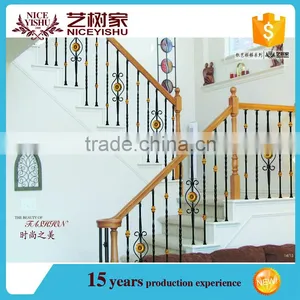 Used Wrought Iron Stair Railing, Baluster Design, Terrace Balustrade on .com Hot Sale thumbnail-3
