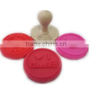 Custom Silicone Cookie Stamp /cookie Cutter/cookie Press thumbnail-1