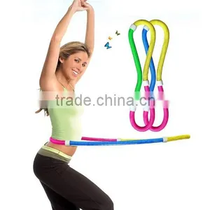2015 the Newest Type PVC Elastic Hoola Hoop/ Elastic Hula Hoop With High Quality thumbnail-1