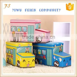Happy Car Style Storage Box Storage Stool thumbnail-1