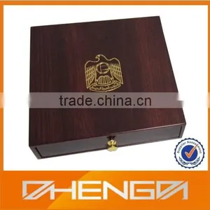 Hot Sale!!! Customized Glossy Lacquer Solid Wood Drawer Box thumbnail-3