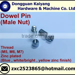 Male Nut/ Dowel Pin (for Furniture); M5, M6, M7 thumbnail-1