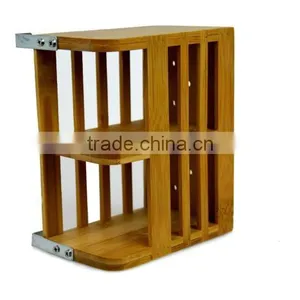 BH005/Hot Sale Exquisite Suspensible Bamboo Utensil Drying Rack thumbnail-3