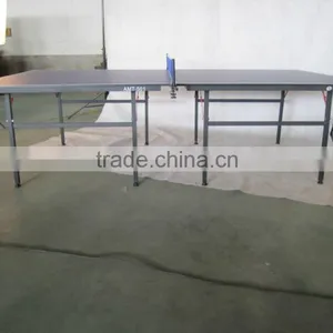 15mm Single Folding Table With Metal Frame Table Tennis Table thumbnail-6