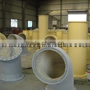 Ceramic Lined Wear Resistant Steel Pipe, Ceramic Lined Elbow thumbnail-4