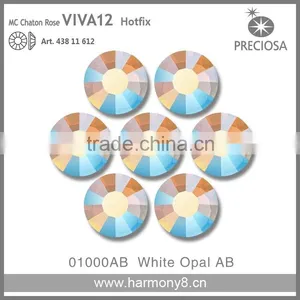 PRECIOSA Flat Back Glass Stone Hotfix, MC Chaton Rose VIVA12 thumbnail-1