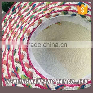 Elegant Women Beach Paper Hats High Quality Sombrero Taizhou Factory thumbnail-4