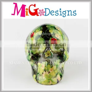 How Cool Ceramic Skull Spice Shaker Wholesale thumbnail-1