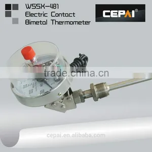 WSSX-481 Bimetal Thermometer With Electric-contact thumbnail-2