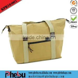 Fashion Washable Kraft Paper Shopping Tote Bag(KPB16-007) thumbnail-1