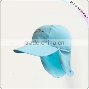 Soft Peak UV Neck Flap Hat thumbnail-1
