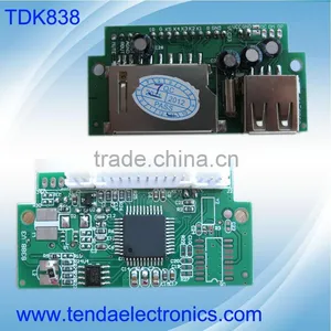 MP3 Player Board , MP3 Decorder Board , MP3 PCBA thumbnail-1