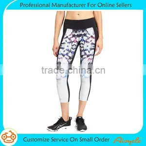 OEM Custom Made Dry Fi Brazilian Yoga Pants Fitness Capris thumbnail-1