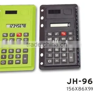 Promotional Gifts Solar Quality Dual Power Electronic 8 Digit Solar Calculator thumbnail-4