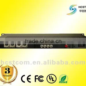 4V4A Broadcast Standard Video / Analog Audio Fiber Optic Transceiver (transmitter + Receiver) thumbnail-1