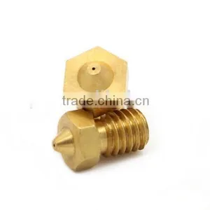 3D Printer E3D V6 &V5 J-Head Brass Nozzle Extruder Nozzles 0.2/0.3/0.4/0.5/0.8mm For 1.75/3.0mm Supplies thumbnail-2