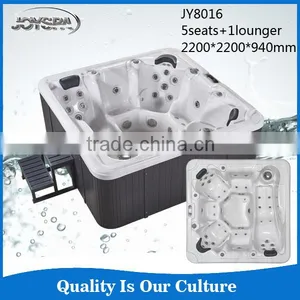 Freestanding Fashion Outdoor Hot Tub Whirlpool With TV thumbnail-1