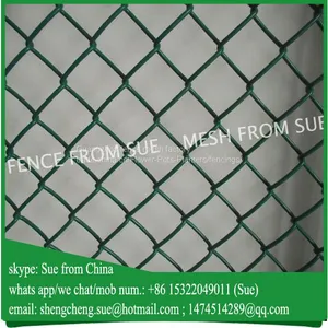 PVC Coated 60x60mm Mesh Chain Link Wiremesh Namibia thumbnail-1