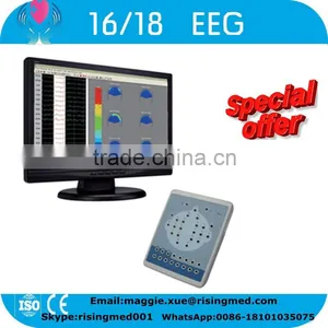 18 Months Warranty 16 or 18 Channel Digital EEG Brain Waves Device Electroencephalo-graph Electroencephalogram With Good Quality thumbnail-1