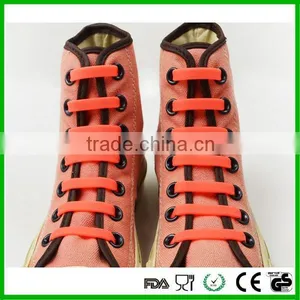 Hot Reflective Shoelaces Elastic Flexible no Tie Lazy Shoe Laces thumbnail-3
