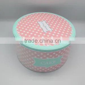 Round Shape Wedding Gift Box Tin Gift Box for Candy First Class Gift Box thumbnail-1